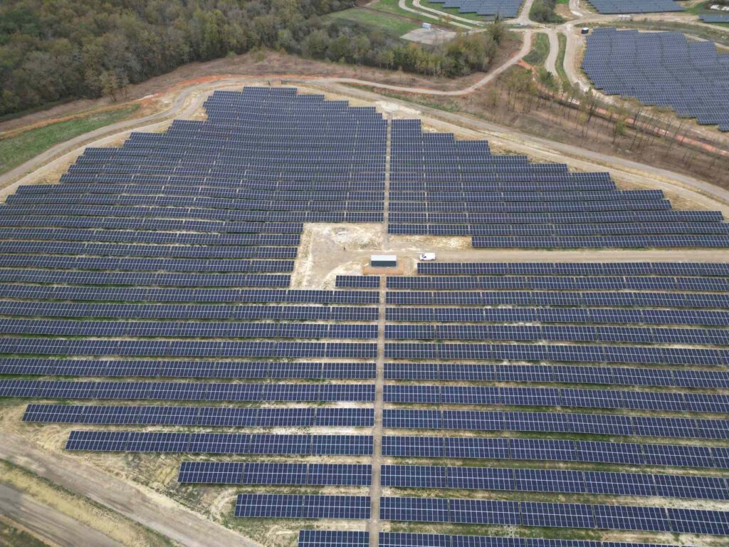 Centrale photovoltaïque au sol en Gironde