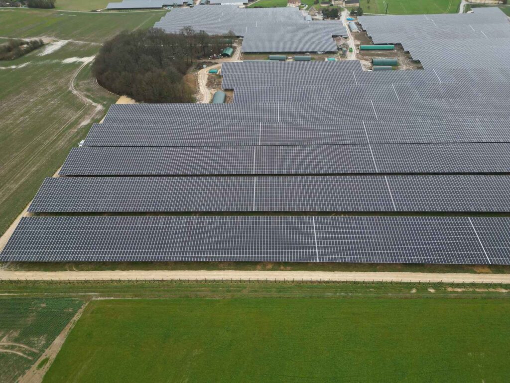 Volière photovoltaïque