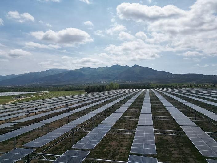 Centrale agrivoltaïque dynamique dans les Pyrénées-Orientales